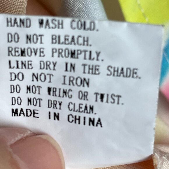 Watercolor Floral Maxi Dress Romantic Garden Party Summer Sleeveless M 53.5” - Picture 12 of 12